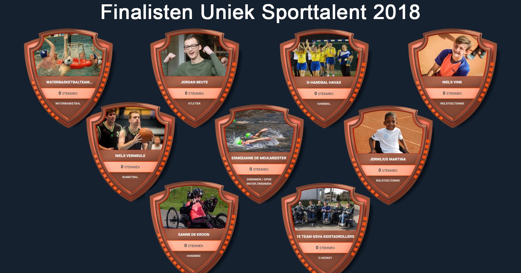 Finalisten Uniek Sporttalent 2018 zijn bekend! afbeelding nieuwsbericht Finalisten Uniek Sporttalent 2018 zijn bekend! afbeelding nieuwsbericht