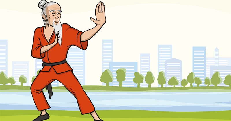Met de stille bewegingen bij Chi Kung kun jij de hele wereld aan afbeelding nieuwsbericht