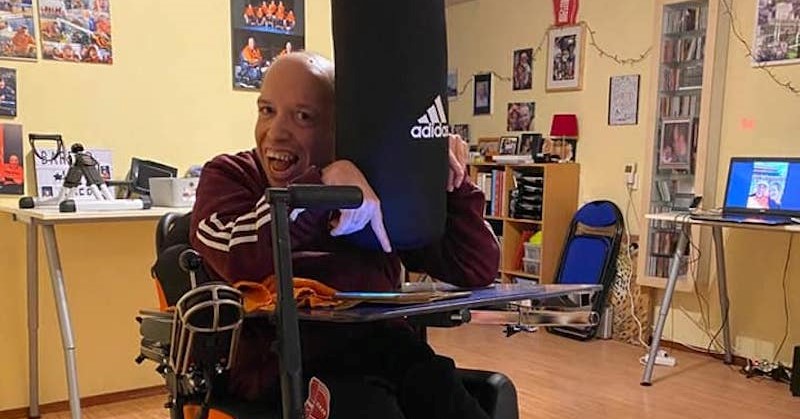 Barend traint thuis zijn boccia-skills afbeelding nieuwsbericht Barend traint thuis zijn boccia-skills afbeelding nieuwsbericht