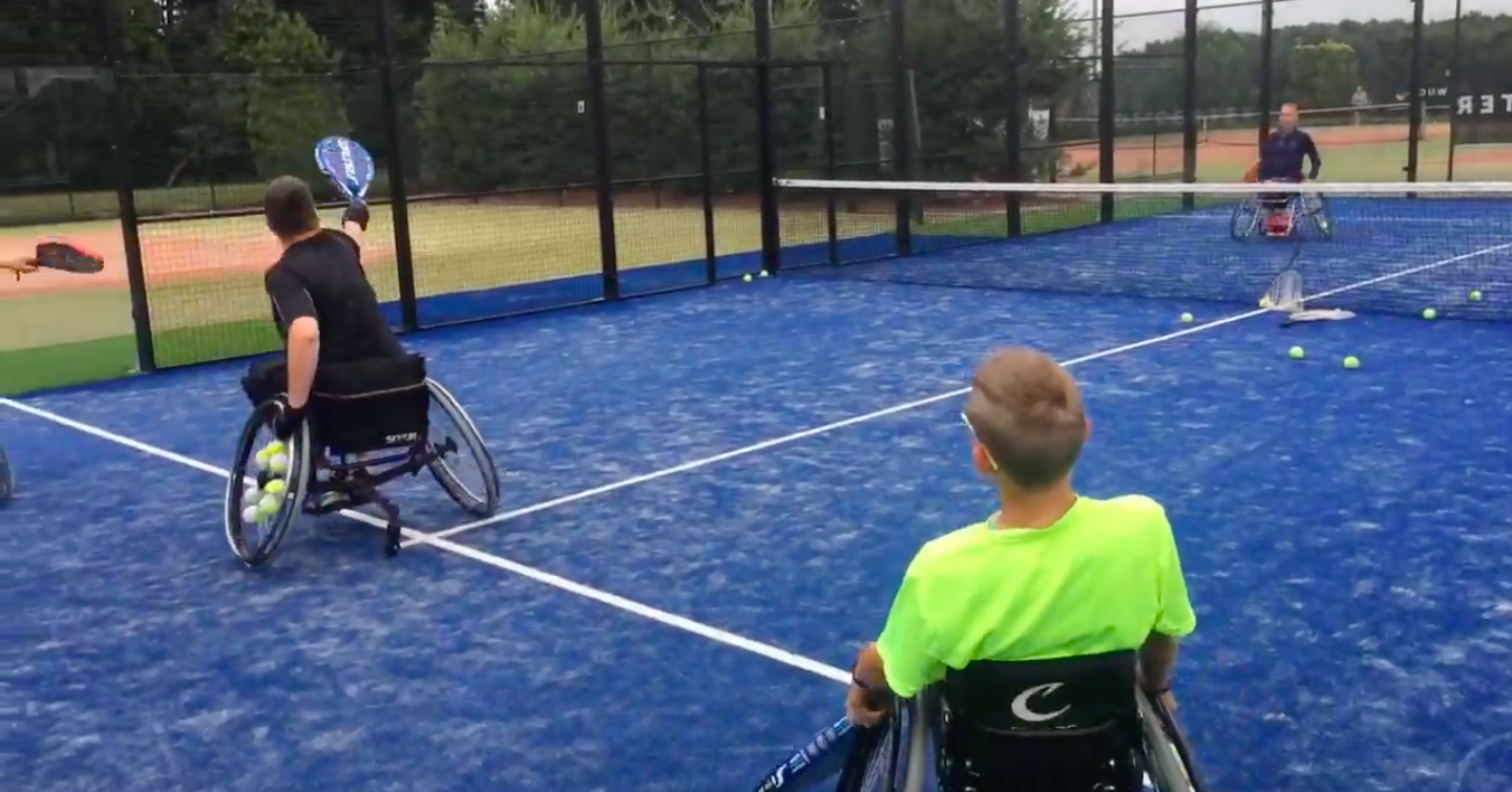 Ontdek nu ook padel met een beperking! afbeelding nieuwsbericht Ontdek nu ook padel met een beperking! afbeelding nieuwsbericht