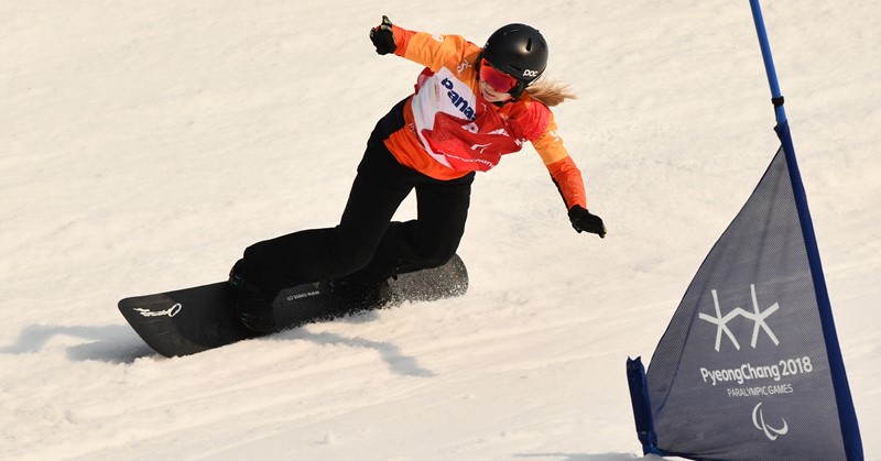 Lisa kan niet alleen heel goed snowboarden, ze heeft een verborgen talent! afbeelding nieuwsbericht