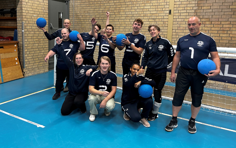 Foto van Goalball in Zwolle