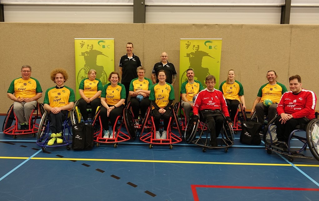 Foto van Rolstoelhandbalteam BFC-Beek(L)
