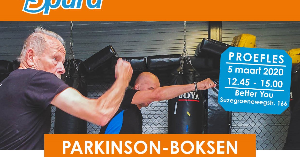 informatie bijéénkomst Parkinson-boksen: 5 maart 2020 in Purmerend afbeelding nieuwsbericht informatie bijéénkomst Parkinson-boksen: 5 maart 2020 in Purmerend afbeelding nieuwsbericht