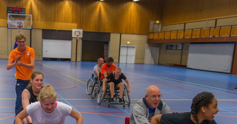 9 juni rolstoelbasketbalclinic in Waddinxveen afbeelding nieuwsbericht
