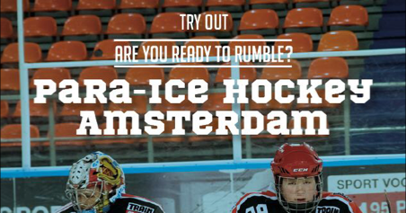 Try-Outs Amstel Tijgers Para Ice-hockey afbeelding nieuwsbericht Try-Outs Amstel Tijgers Para Ice-hockey afbeelding nieuwsbericht