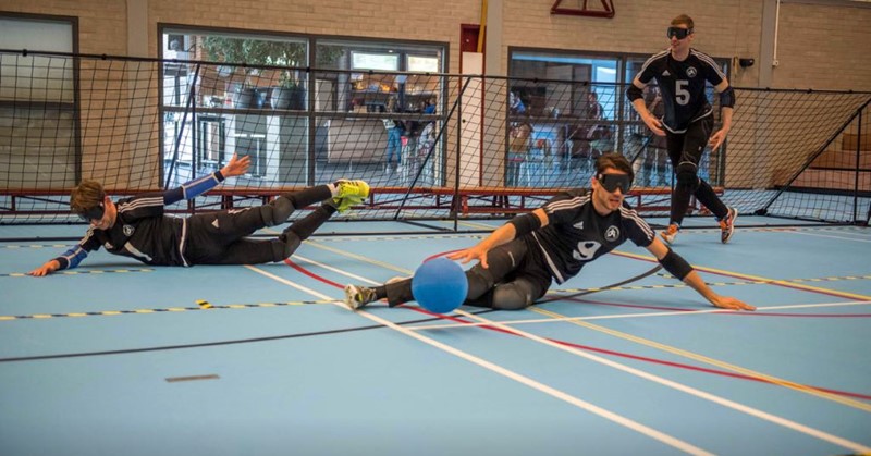 Goalballen in Eindhoven  afbeelding nieuwsbericht