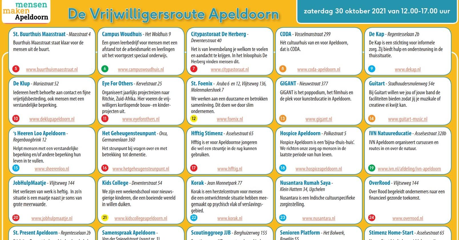 Vrijwilligersroute Apeldoorn afbeelding nieuwsbericht Vrijwilligersroute Apeldoorn afbeelding nieuwsbericht