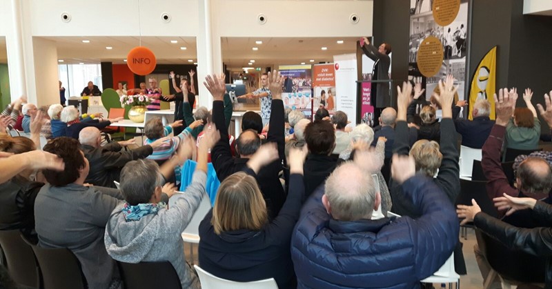 “Een gezonde leefstijl is belangrijk voor iedereen, maar in het bijzonder voor mensen met een chronische aandoening” afbeelding nieuwsbericht