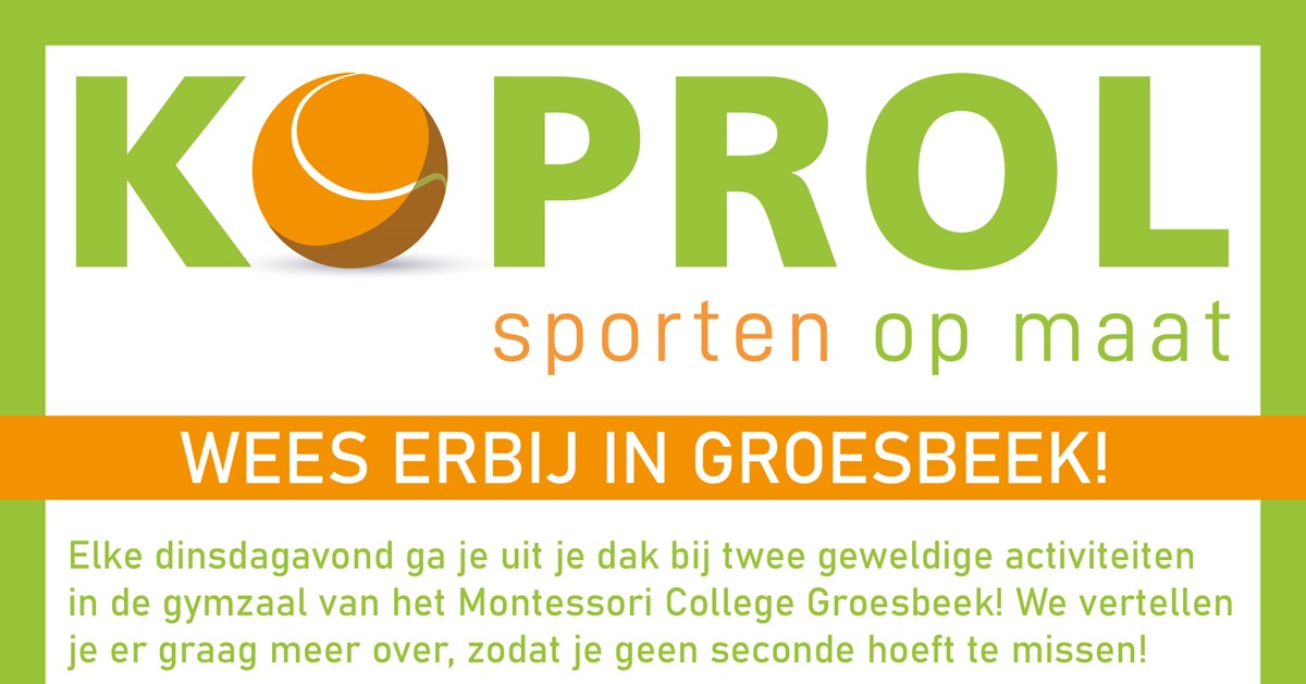 Nieuw sportaanbod in Groesbeek afbeelding nieuwsbericht Nieuw sportaanbod in Groesbeek afbeelding nieuwsbericht