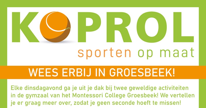 Nieuw sportaanbod in Groesbeek afbeelding nieuwsbericht