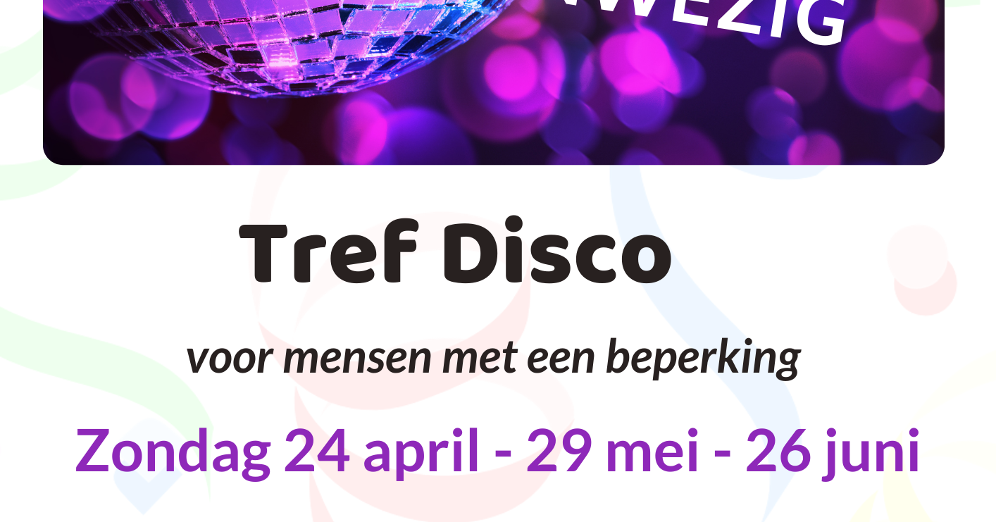 De Tref DISCO gaan weer STARTEN!! afbeelding nieuwsbericht De Tref DISCO gaan weer STARTEN!! afbeelding nieuwsbericht