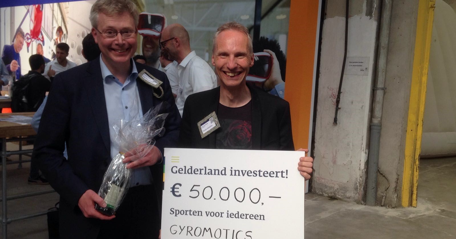 Drie projecten voor aangepast sporten in de prijzen tijdens Startup Delta afbeelding nieuwsbericht Drie projecten voor aangepast sporten in de prijzen tijdens Startup Delta afbeelding nieuwsbericht