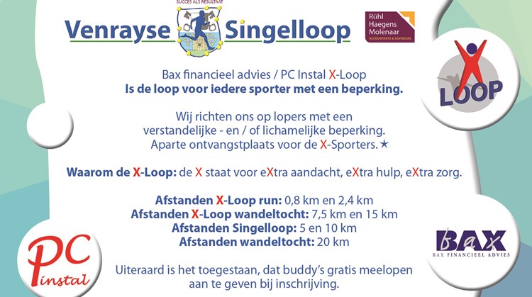 X-Loop |Venrayse Singelloop afbeelding nieuwsbericht X-Loop |Venrayse Singelloop afbeelding nieuwsbericht