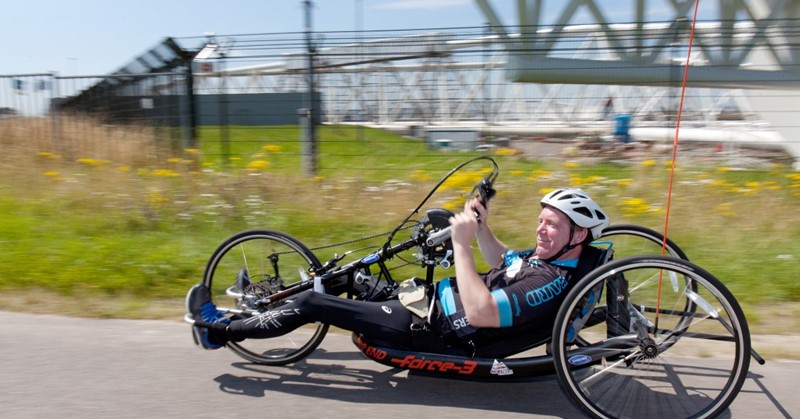 Verslaafd aan het handbiken afbeelding nieuwsbericht