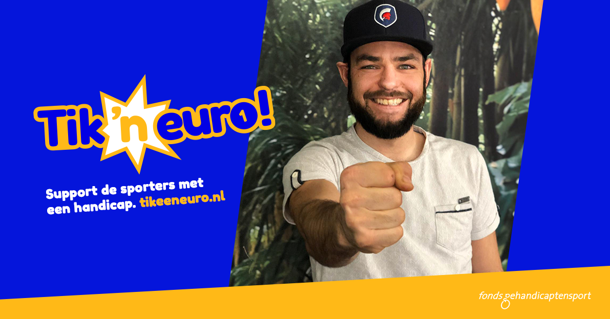 Online collecteweek Fonds Gehandicaptensport: Tik 'n Euro en Tik 'm door! afbeelding nieuwsbericht Online collecteweek Fonds Gehandicaptensport: Tik 'n Euro en Tik 'm door! afbeelding nieuwsbericht