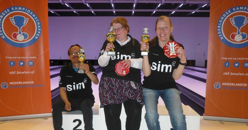 Finalisten Sports4all Bowling Heiloo behalen goede resultaten bij Nederlands kampioenschappen afbeelding nieuwsbericht