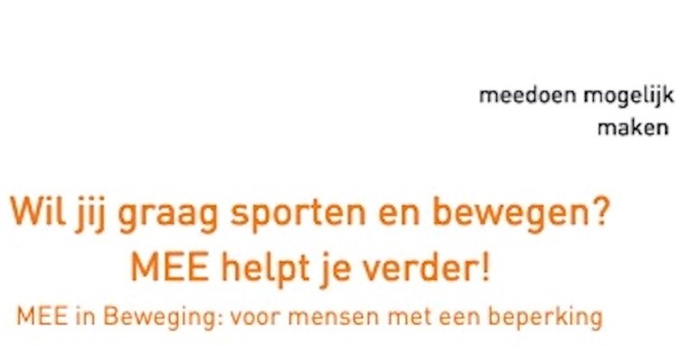 Nieuw project van MEE Veluwe: MEE in Beweging  afbeelding nieuwsbericht
