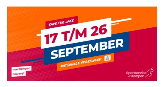 Nationale Sportweek Kampen afbeelding nieuwsbericht Nationale Sportweek Kampen afbeelding nieuwsbericht