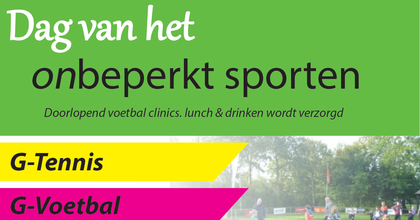 Dag van het onbeperkt sporten afbeelding nieuwsbericht Dag van het onbeperkt sporten afbeelding nieuwsbericht