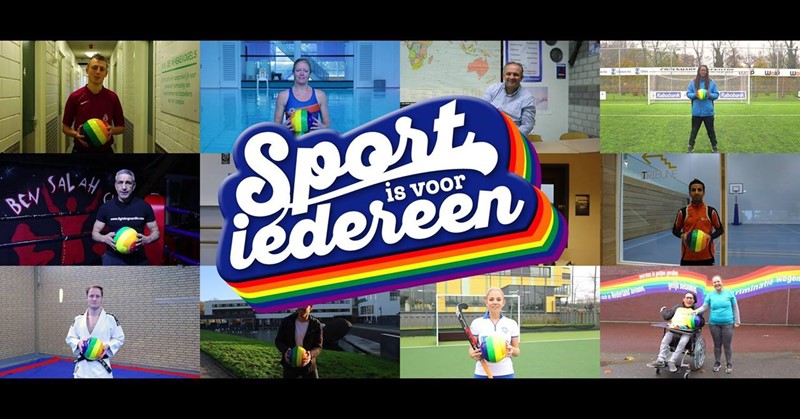 "sporten is voor iedereen!" afbeelding nieuwsbericht