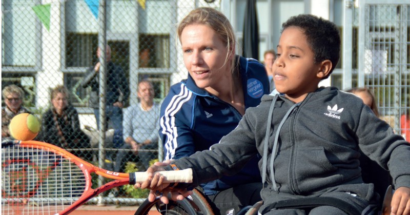 Tennis mee in Houten - Esther Vergeer Foundation op 28 oktober afbeelding nieuwsbericht