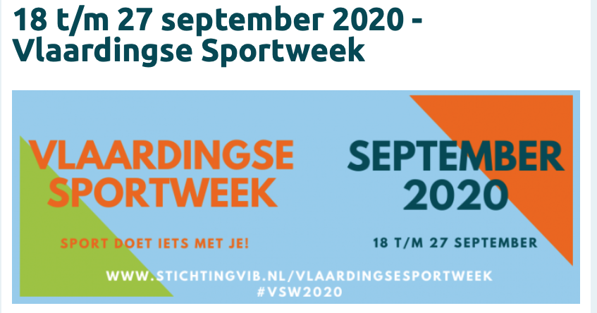 Nieuwsbericht Vlaardingse Sportweek afbeelding nieuwsbericht Nieuwsbericht Vlaardingse Sportweek afbeelding nieuwsbericht