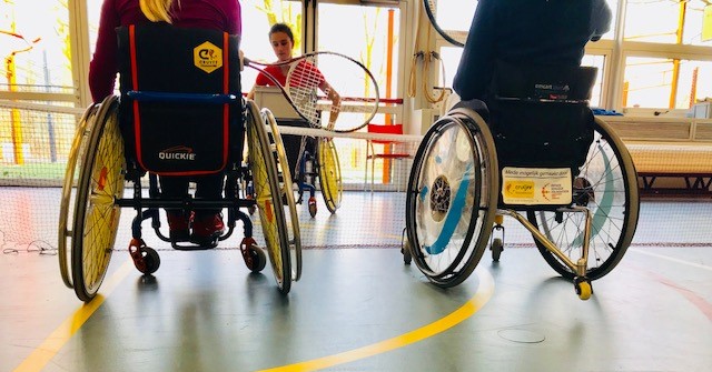 Rolstoelsporten op de Mytylschool in Roosendaal afbeelding nieuwsbericht Rolstoelsporten op de Mytylschool in Roosendaal afbeelding nieuwsbericht