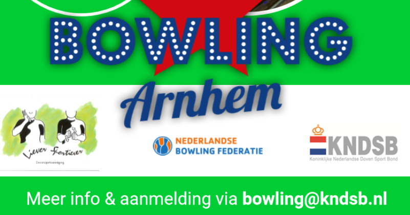 Maak kennis met de bowlingsport voor auditief beperkten afbeelding nieuwsbericht Maak kennis met de bowlingsport voor auditief beperkten afbeelding nieuwsbericht