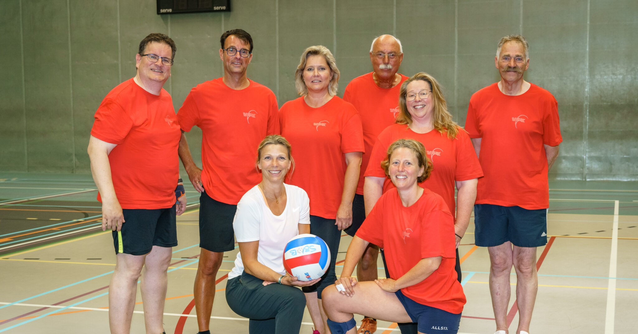 De Bechterew-volleybalgroep. afbeelding nieuwsbericht De Bechterew-volleybalgroep. afbeelding nieuwsbericht