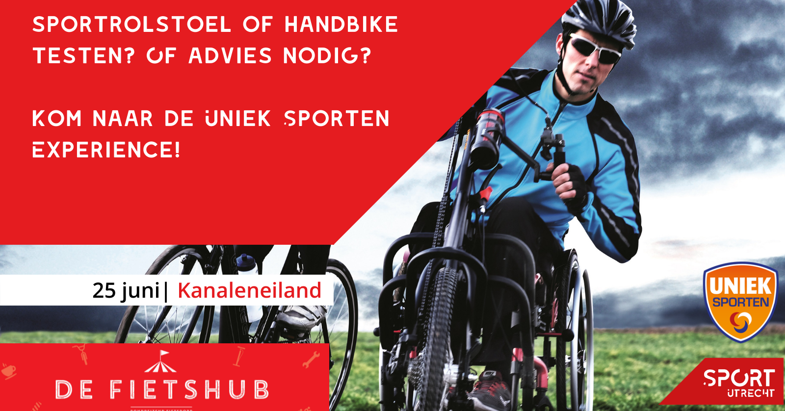 Kom een sporthulpmiddel proberen tijdens de Vuelta Fietshub (25 juni 2022) afbeelding nieuwsbericht Kom een sporthulpmiddel proberen tijdens de Vuelta Fietshub (25 juni 2022) afbeelding nieuwsbericht