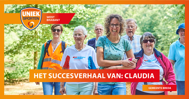 Het succesverhaal van sportcoach Claudia uit de gemeente Breda afbeelding nieuwsbericht