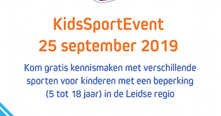 KidsSportEvent - Basalt - Leiden - woensdag 25 september afbeelding nieuwsbericht KidsSportEvent - Basalt - Leiden - woensdag 25 september afbeelding nieuwsbericht