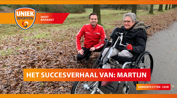 Het succesverhaal van sportcoach Martijn uit de gemeente Etten-Leur afbeelding nieuwsbericht
