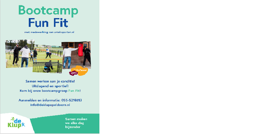 NIEUW: Bootcamp Fun Fit in Apeldoorn afbeelding nieuwsbericht NIEUW: Bootcamp Fun Fit in Apeldoorn afbeelding nieuwsbericht