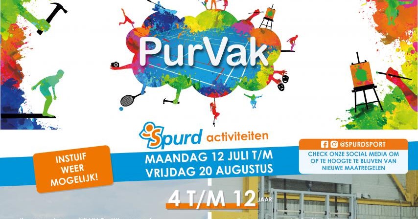 6 zomerweken lang Inclusief Sporten in Purmerend: Purvak in de ZomerVakantie afbeelding nieuwsbericht 6 zomerweken lang Inclusief Sporten in Purmerend: Purvak in de ZomerVakantie afbeelding nieuwsbericht