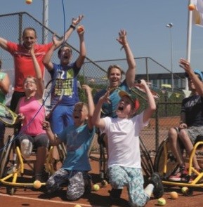 Rolstoeltennis met Esther Vergeer in Haren afbeelding nieuwsbericht