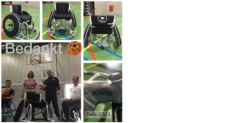 Je kunt weer rolstoelbasketballen bij WSV afbeelding nieuwsbericht