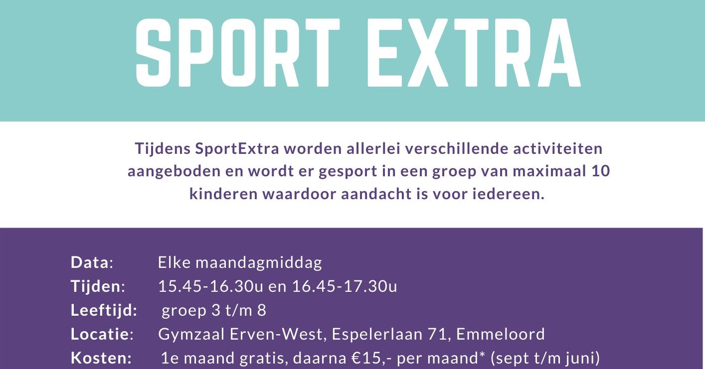 Sport Extra afbeelding nieuwsbericht Sport Extra afbeelding nieuwsbericht