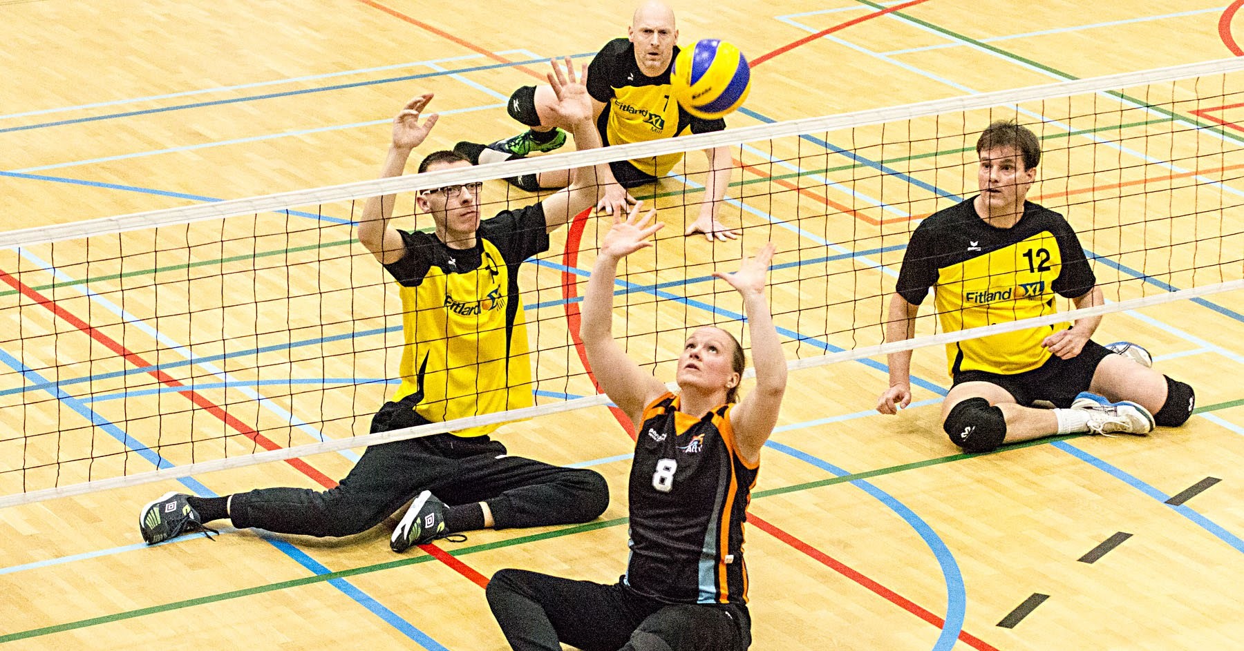 Proeftrainingen zitvolleybal VCE/PSV, Eindhoven. afbeelding nieuwsbericht Proeftrainingen zitvolleybal VCE/PSV, Eindhoven. afbeelding nieuwsbericht