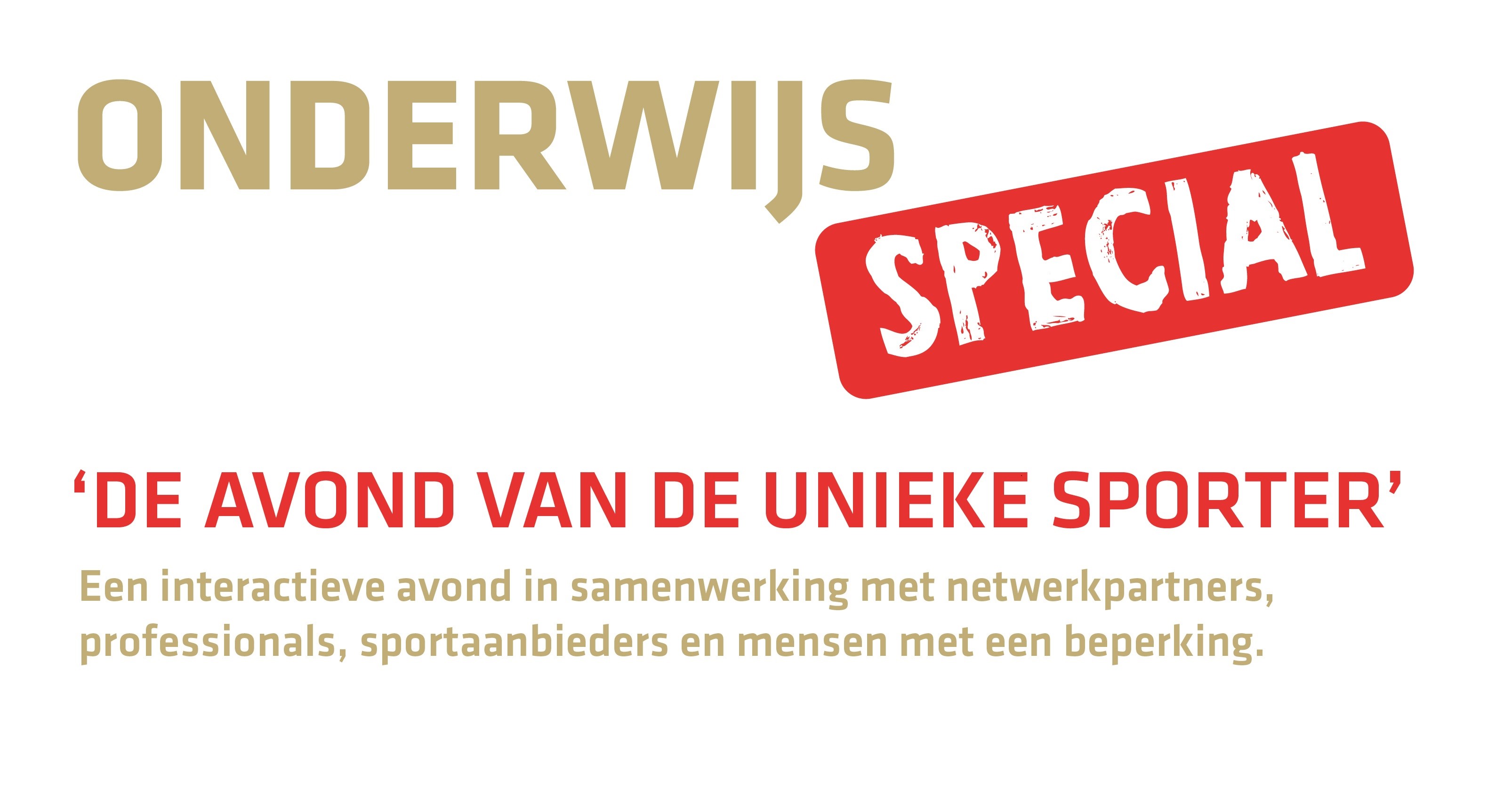 Save the Date - Een avond van de Unieke Sporter afbeelding nieuwsbericht Save the Date - Een avond van de Unieke Sporter afbeelding nieuwsbericht