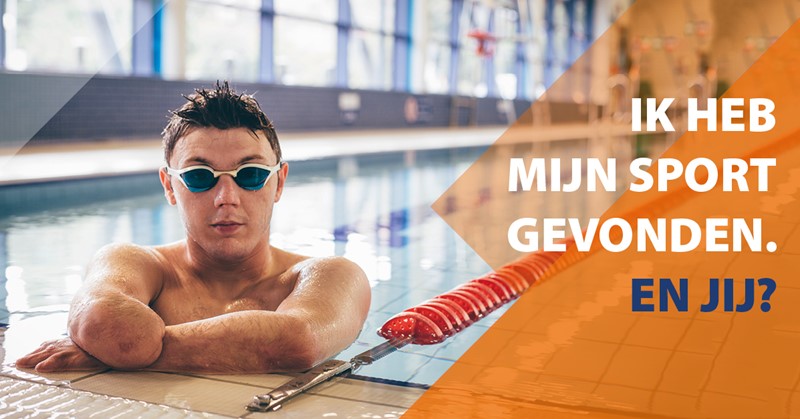 Gratis zwemdag met paralympiër Tim De Vries!  afbeelding nieuwsbericht