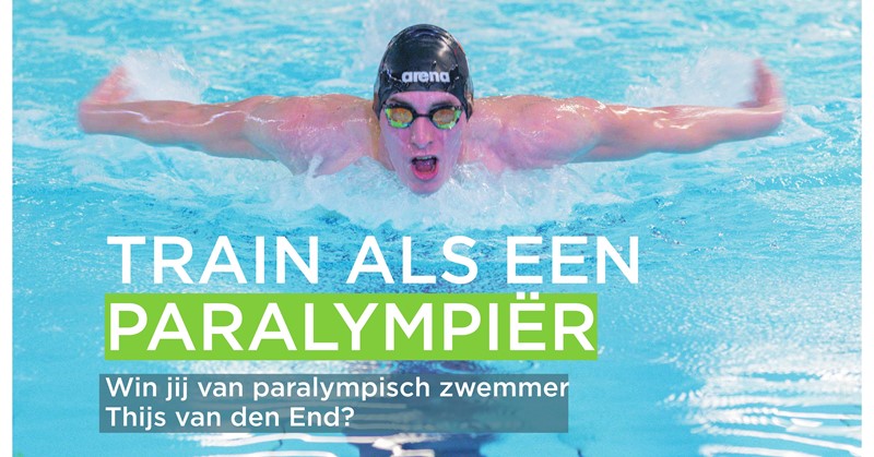 Train als een paralympiër met Thijs van den End in Woerden afbeelding nieuwsbericht
