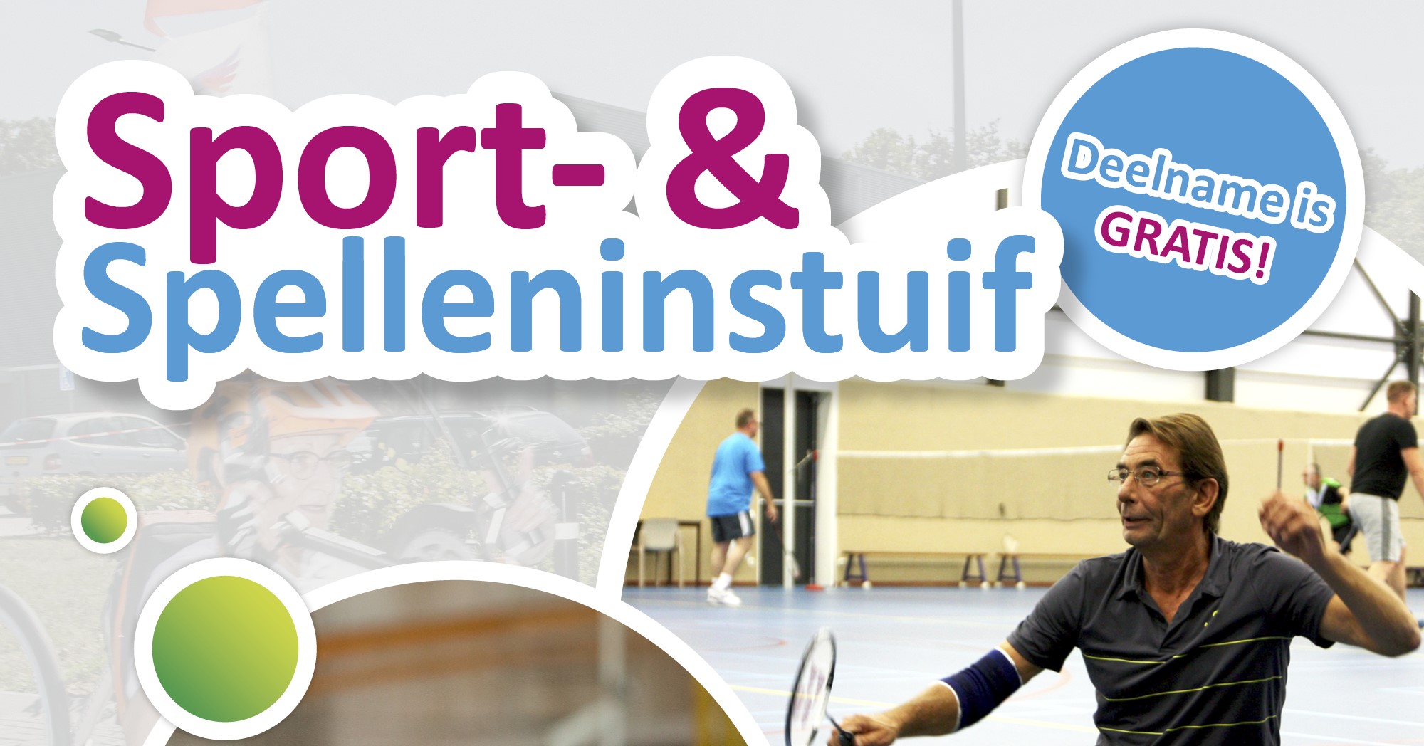 Sport- & spelleninstuif afbeelding nieuwsbericht Sport- & spelleninstuif afbeelding nieuwsbericht