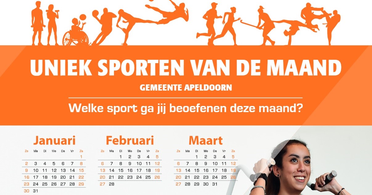 Nieuwe Uniek Sporten van de Maand kalender uit! afbeelding nieuwsbericht Nieuwe Uniek Sporten van de Maand kalender uit! afbeelding nieuwsbericht