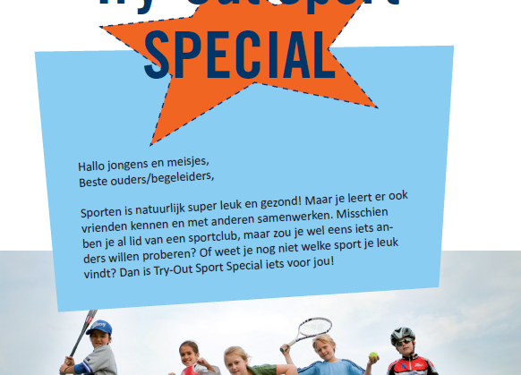 Try Out Sport Special ( TOSS) afbeelding nieuwsbericht