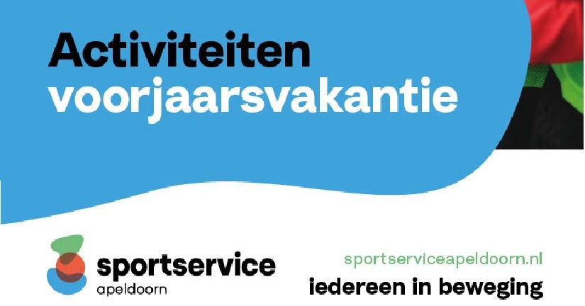 Sport- en Beweegaanbod voorjaarsvakantie gemeente Apeldoorn afbeelding nieuwsbericht Sport- en Beweegaanbod voorjaarsvakantie gemeente Apeldoorn afbeelding nieuwsbericht