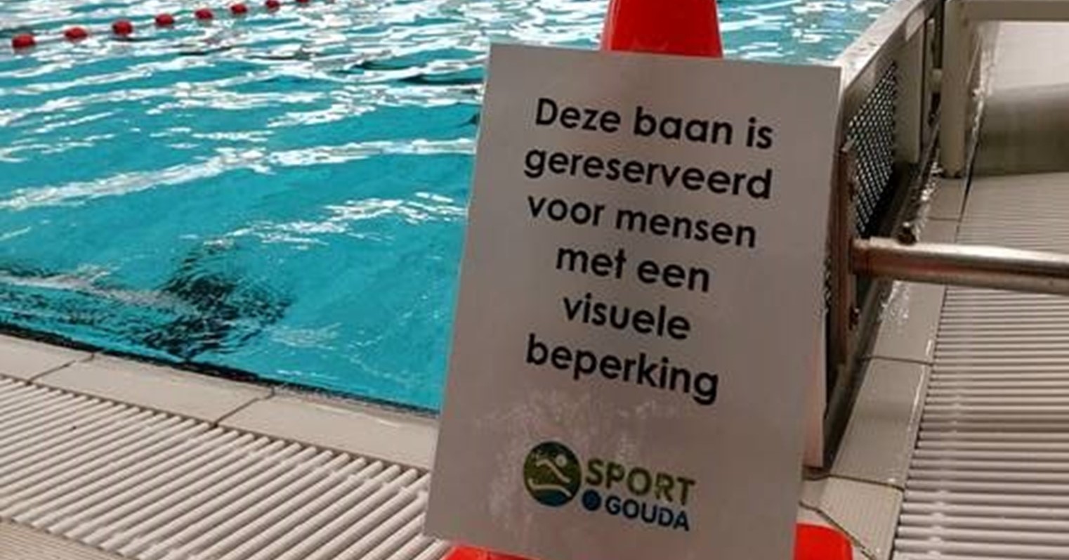 Zwemmen voor mensen met een visuele beperking afbeelding nieuwsbericht Zwemmen voor mensen met een visuele beperking afbeelding nieuwsbericht