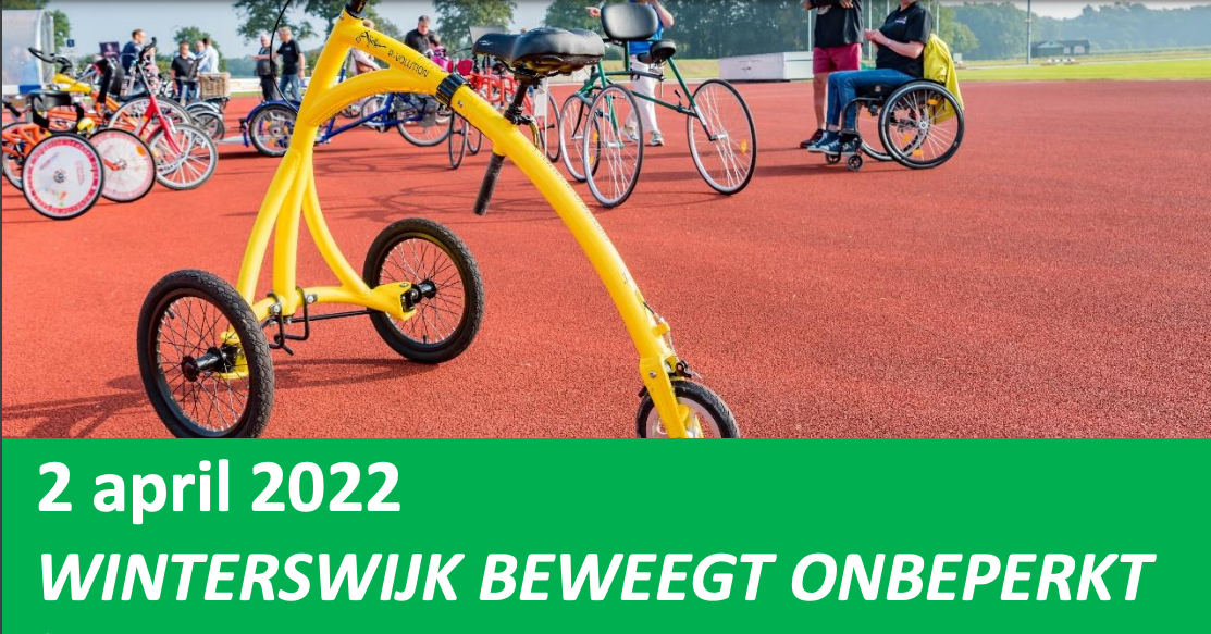 Winterswijk beweegt onbeperkt met aangepaste wandel- en fietsroutes, demonstraties en oefenparcours afbeelding nieuwsbericht Winterswijk beweegt onbeperkt met aangepaste wandel- en fietsroutes, demonstraties en oefenparcours afbeelding nieuwsbericht