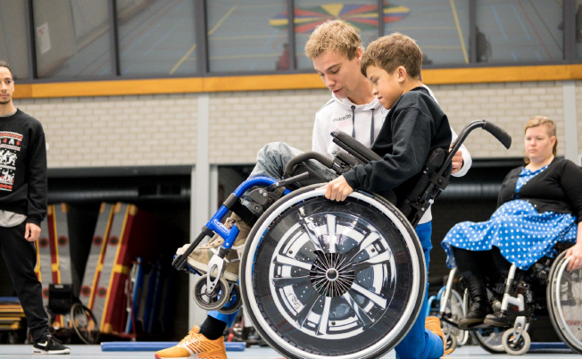 Sporten met een rolstoel (SMER) afbeelding nieuwsbericht